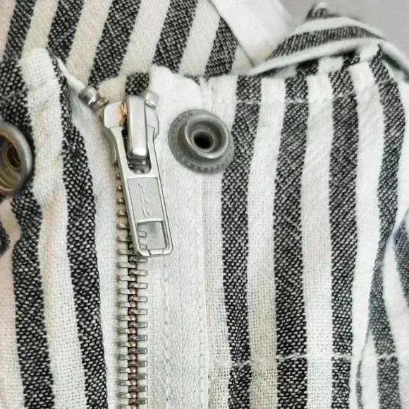 Sanctuary Nova Hooded Jacket Tiki Stripe Womens Size Small Anthropologie - Picture 8 of 16